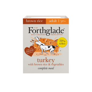 Forthglade Adult Tray - Turkey, Brown Rice & Vegetables.
