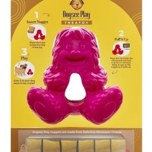 Dogsee Play Treat Toy -Pink