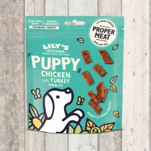 Lilys Kitchen Puppy Chicken & Turkey Nibbles.