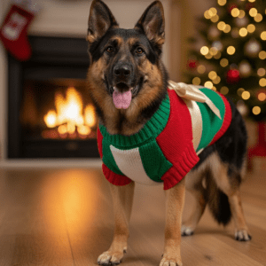 Christmas Present Dog Jumper - Large