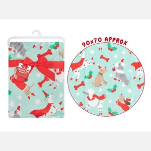 Super Soft Xmas Dog blanket