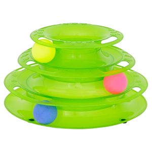Meowee Cat Batting Ball Stack