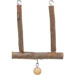 Wood Budgie Small Bird Swing