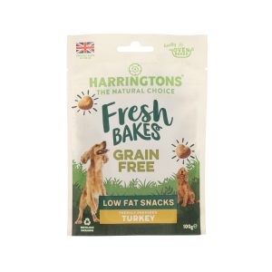 Harringtons Grain Free Low Fat Snacks - Turkey.