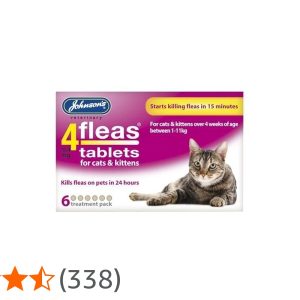 Johnsons Cat Flea Tablets 6pk