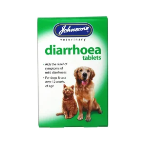 Johnsons Diarrhoea Tablets For Cats And Dogs