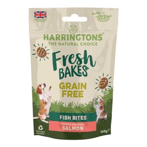 Harringtons Grain Free Low Fat Snacks - Salmon.