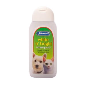 Johnsons White 'N' Bright Shampoo For Cats And Dogs