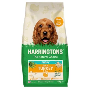 Harringtons 1.7kg Puppy Turkey And Rice Dry Food