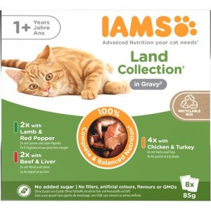Iams Land Collection In Gravy - Adult Cat