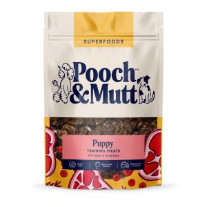 Pooch & Mutt Puppy Training Treats - Beef And Rosemary